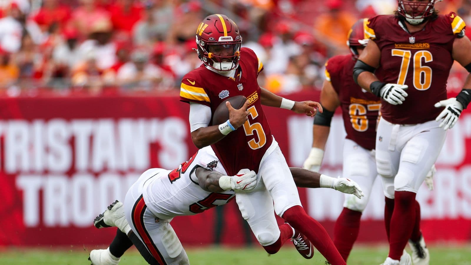 Week 2 Fantasy Flames quarterback: Jayden Daniels vs. Giants