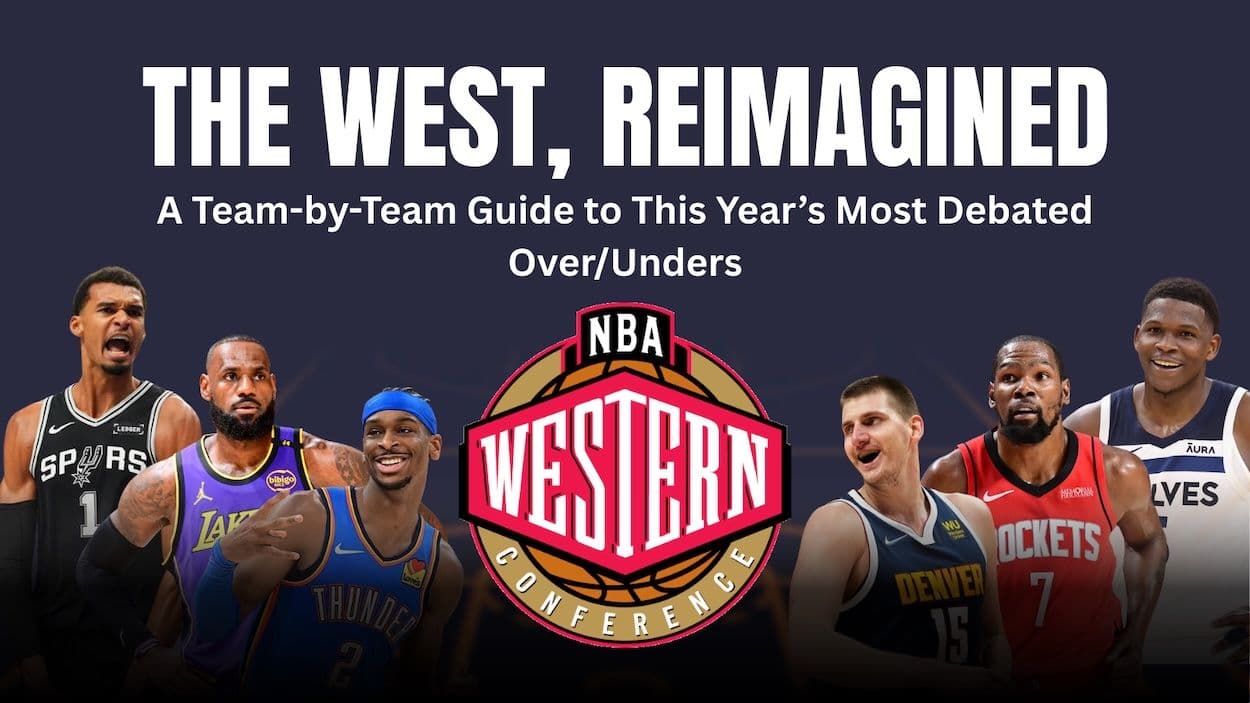 The West, Reimagined: A Team-by-Team Guide to This Year’s Most Debated Over/Unders