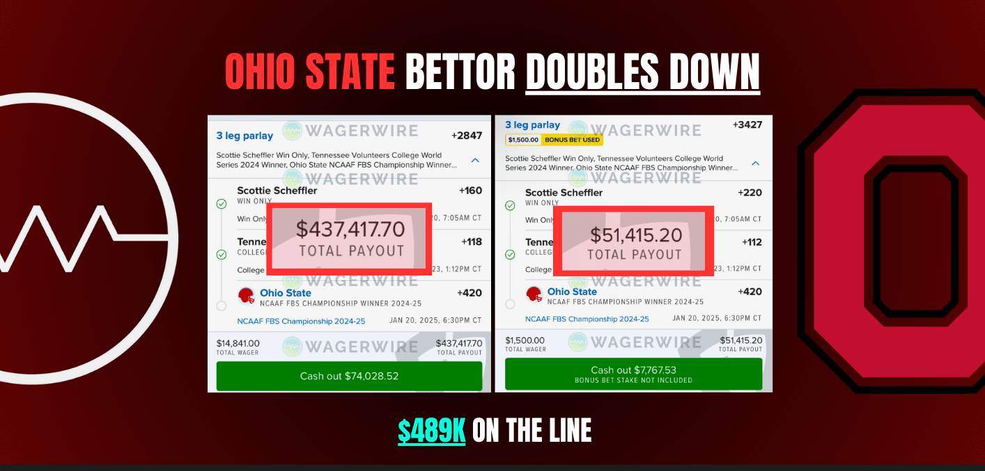 Double Down: Ohio State Bettor Buys Second Ticket for Half a Million Shot